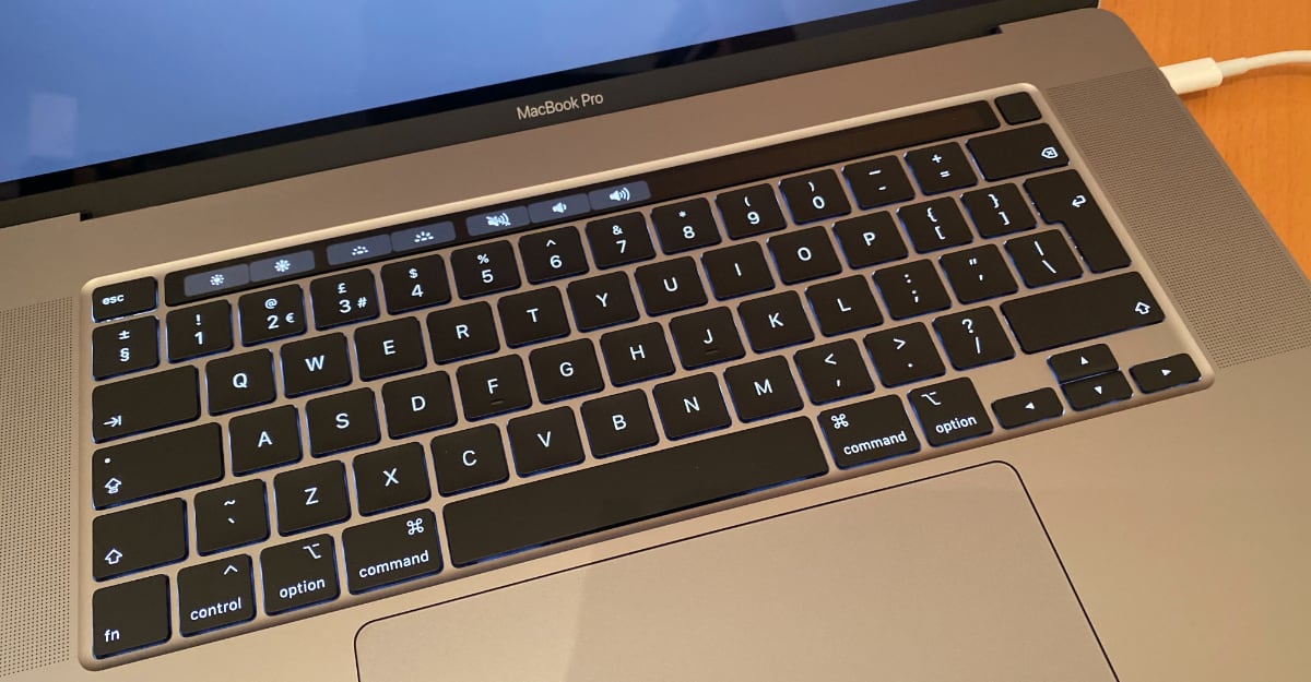 2019 macbook pro 16 inch keyboard